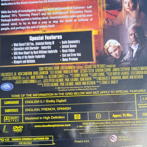 Left Behind, World at War DVD Movie 2005 - Picture 4 of 7